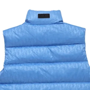 Replica Dior Limited Edition Classic Monogram Vest Blue Reps - RepLuxe