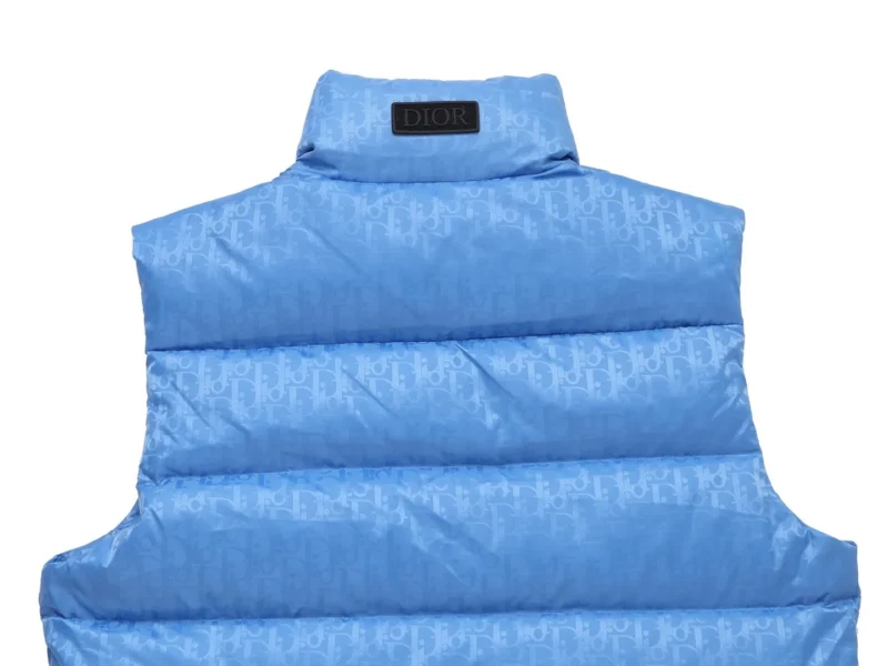 Replica Dior Limited Edition Classic Monogram Vest Blue Reps - RepLuxe