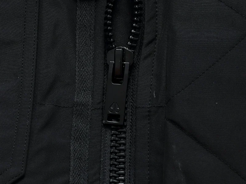 Replica Moose Knuckles Scissor 07 Down Jacket Black Reps - RepLuxe