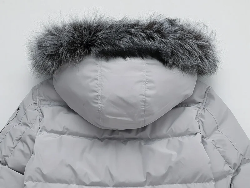 Replica Moose Knuckles 07 Series Down Jacket Grey Reps - RepLuxe