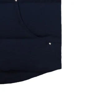 Replica Moose Knuckles Vest Deep Blue Quilted Reps - RepLuxe