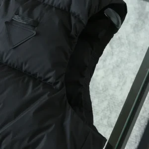 Replica Prada Re-Nylon Vest Cocoa Brown Classic Reps - RepLuxe