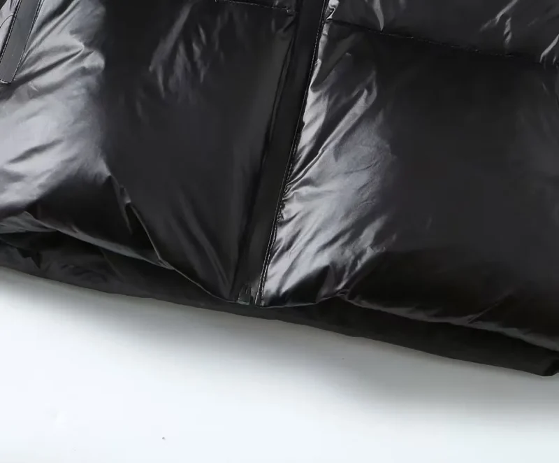 Replica Prada Hooded Down Jacket Black Unisex Reps - RepLuxe