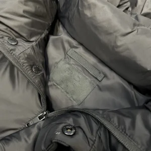 Replica Prada Down Jacket Black Detachable Hood Reps - RepLuxe