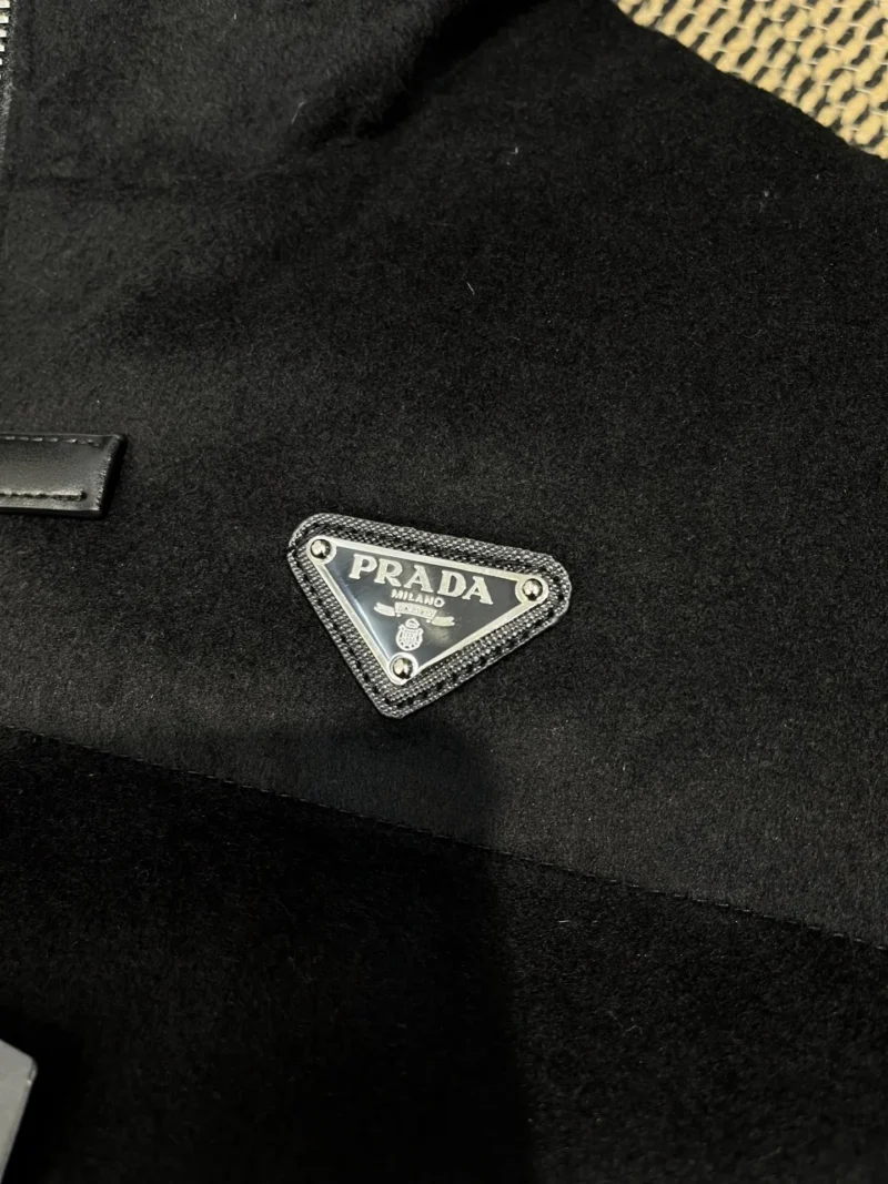 Replica Prada Long Waist Down Jacket Black Quilted Reps - RepLuxe