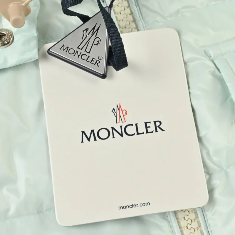 Replica Moncler Andro Short Hooded Puffer Light Blue Reps - RepLuxe