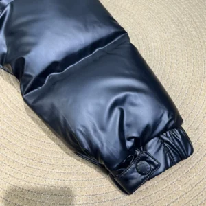 Replica Prada Down Jacket Black Hooded Puffer Reps - RepLuxe