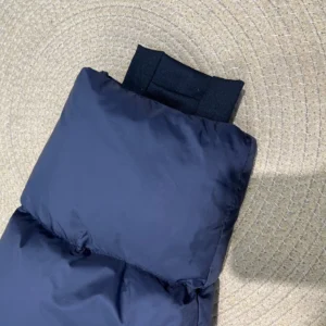 Replica Prada Down Jacket Grey Hooded Puffer Reps - RepLuxe