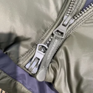Replica Prada Down Jacket Olive Green Hooded Reps - RepLuxe