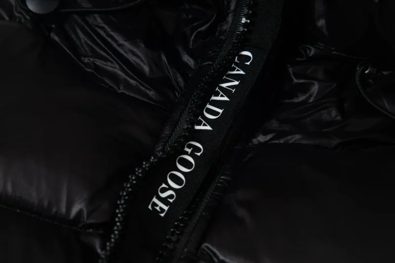 Replica Canada Goose Crofton G122 Black Hooded Jacket Reps - RepLuxe