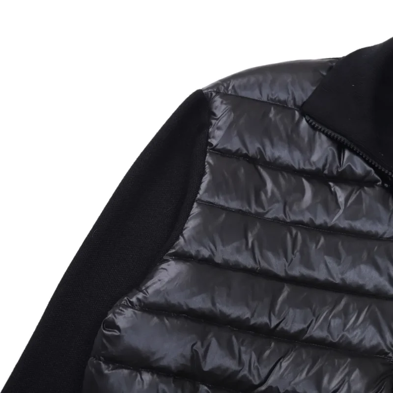 Replica Moncler M29 Knit Down Jacket Black Reps - RepLuxe