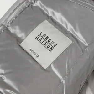 Replica Moncler Acorus Stand Collar Down Jacket Grey Reps - RepLuxe