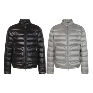Replica Moncler Acorus Stand Collar Down Jacket Black Reps - RepLuxe