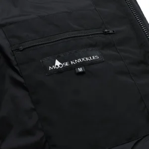 Replica Moose Knuckles Scissor 07 Down Jacket Black Reps - RepLuxe