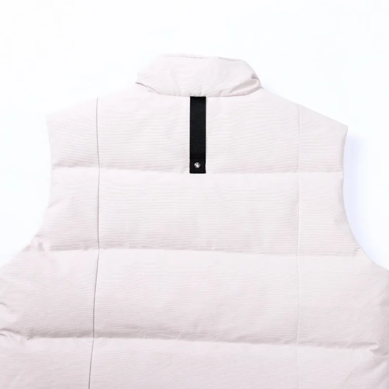 Replica Moose Knuckles Vest Off White Quilted Reps - RepLuxe