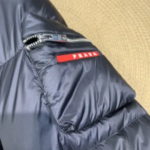 Replica Prada Praz Down Jacket Black Short Reps - RepLuxe