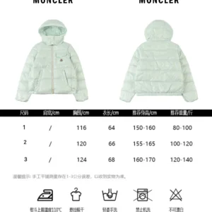 Replica Moncler Andro Short Hooded Puffer Light Blue Reps - RepLuxe