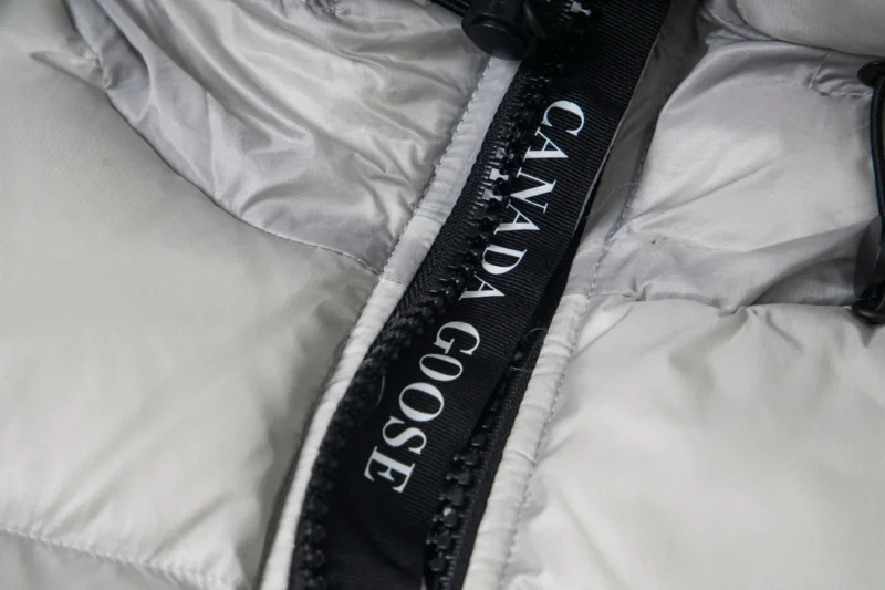 Replica Canada Goose Crofton G122 Light Grey Hooded Jacket Reps - RepLuxe