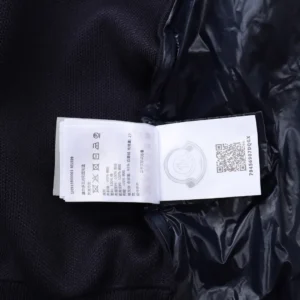 Replica Moncler M29 Knit Down Jacket Navy Blue Reps - RepLuxe