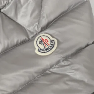 Replica Moncler Acorus Stand Collar Down Jacket Grey Reps - RepLuxe