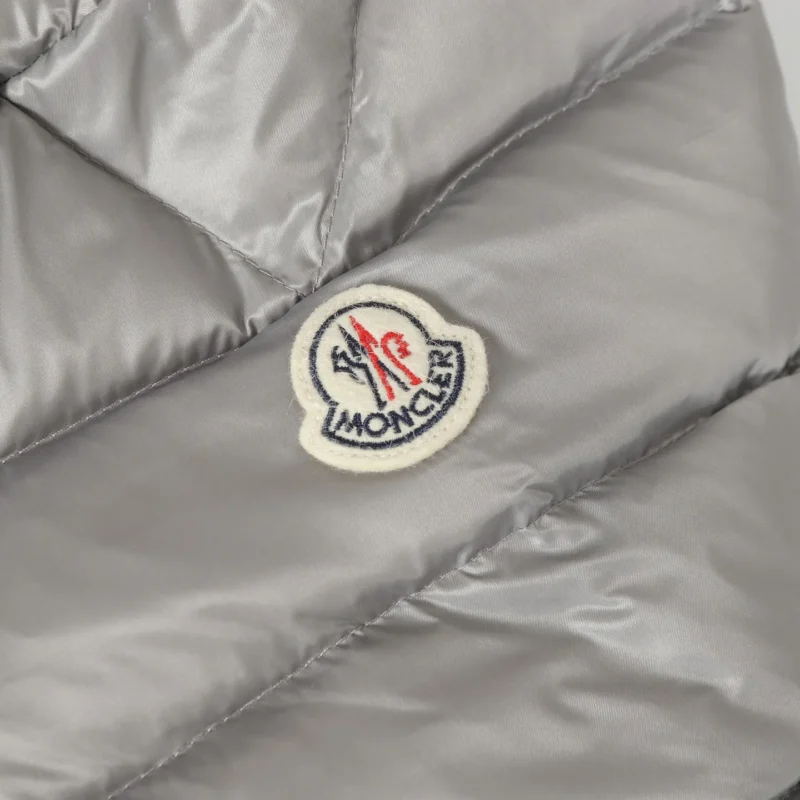 Replica Moncler Acorus Stand Collar Down Jacket Grey Reps - RepLuxe