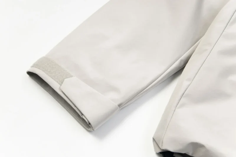 Replica Arc'teryx Macai Jacket Light Grey Hooded Reps - RepLuxe