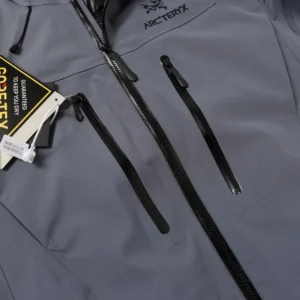 Replica Arcteryx Alpha SV Jacket Black Green Regular Reps - RepLuxe