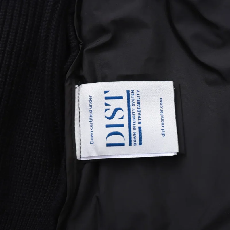 Replica Moncler M32 Knit Down Jacket Black Reps - RepLuxe