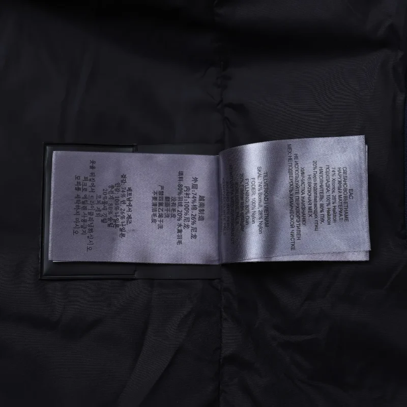 Replica Moose Knuckles Vest Deep Blue Quilted Reps - RepLuxe