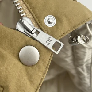 Replica Prada 25Ss Down Vest Camel Classic Style Reps - RepLuxe