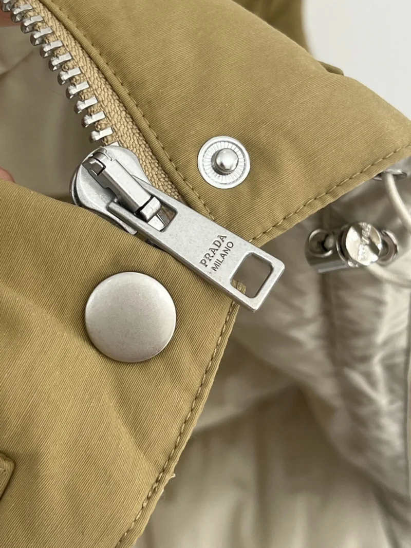 Replica Prada 25Ss Down Vest Camel Classic Style Reps - RepLuxe
