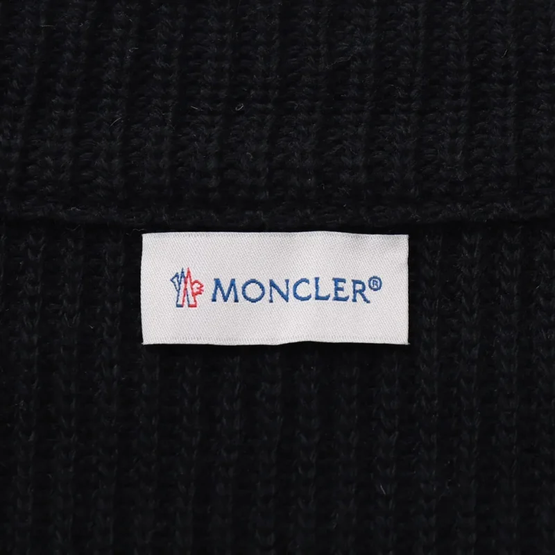 Replica Moncler M30 Knit Down Jacket Black Women Reps - RepLuxe