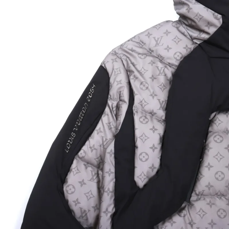 Replica Louis Vuitton 2054 Down Jacket Black Monogram Reps - RepLuxe