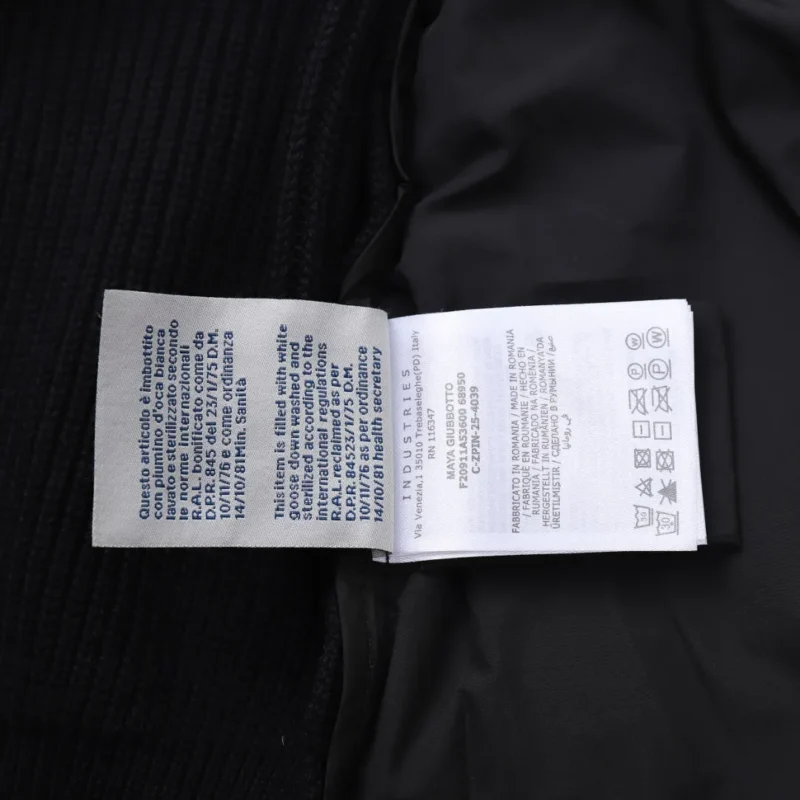 Replica Moncler M32 Knit Down Jacket Black Reps - RepLuxe