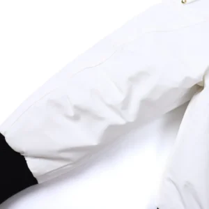 Replica Moose Knuckles Gold Scissor Down Jacket White Reps - RepLuxe