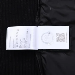 Replica Moncler M30 Knit Down Jacket Black Women Reps - RepLuxe