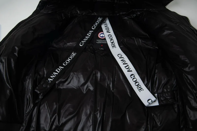 Replica Canada Goose Crofton G122 Black Hooded Jacket Reps - RepLuxe