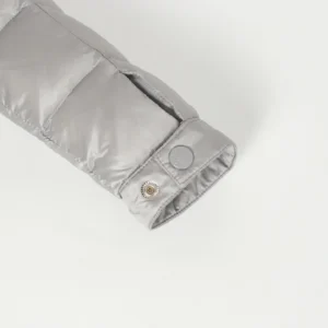 Replica Moncler Acorus Stand Collar Down Jacket Grey Reps - RepLuxe