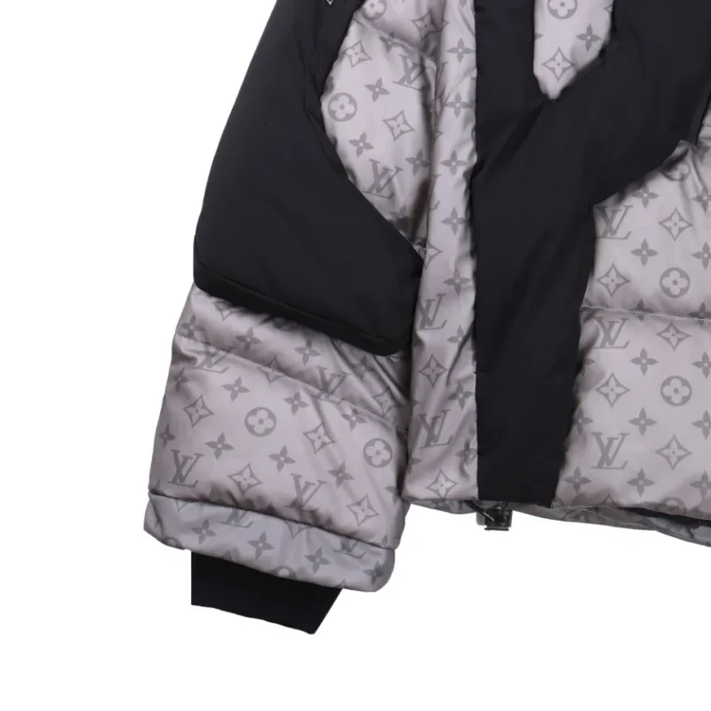 Replica Louis Vuitton 2054 Down Jacket Black Monogram Reps - RepLuxe