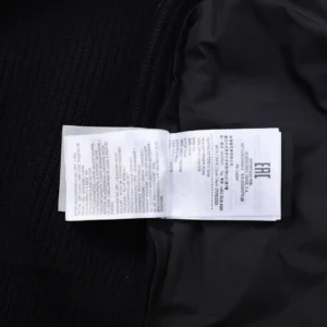 Replica Moncler M32 Knit Down Jacket Black Reps - RepLuxe