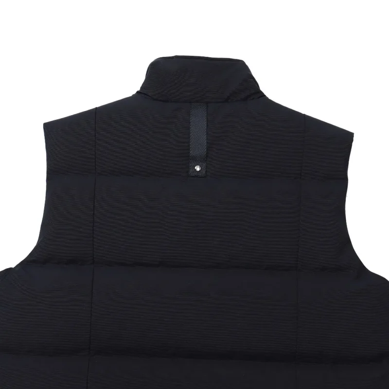 Replica Moose Knuckles Vest Black Quilted Style Reps - RepLuxe