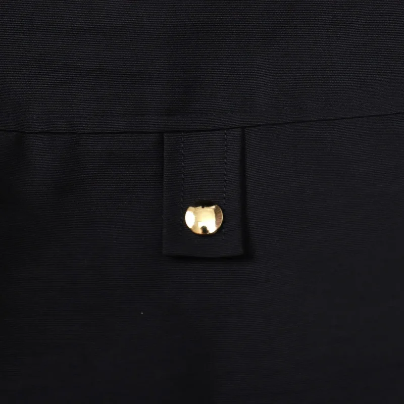 Replica Moose Knuckles 01 Gold Scissor Down Jacket Black Reps - RepLuxe