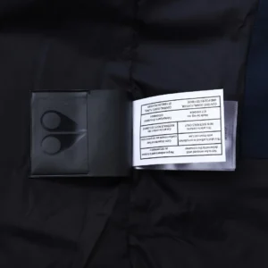 Replica Moose Knuckles Vest Deep Blue Quilted Reps - RepLuxe