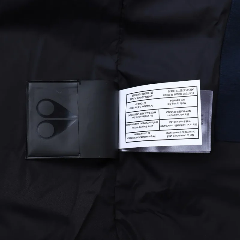 Replica Moose Knuckles Vest Deep Blue Quilted Reps - RepLuxe