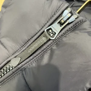 Replica Prada Down Jacket Grey Hooded Puffer Reps - RepLuxe