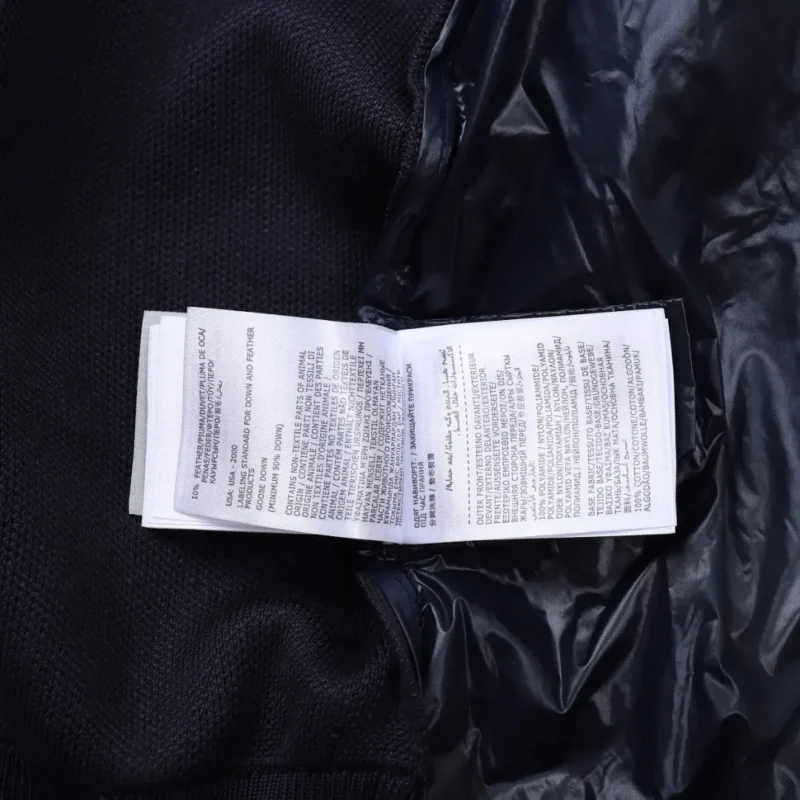 Replica Moncler M29 Knit Down Jacket Navy Blue Reps - RepLuxe