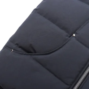 Replica Moose Knuckles Vest Grey Quilted Style Reps - RepLuxe