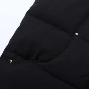 Replica Moose Knuckles Vest Black Quilted Style Reps - RepLuxe