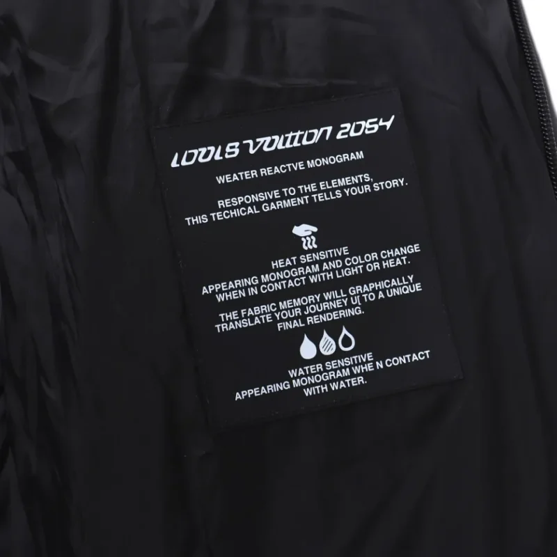 Replica Louis Vuitton 2054 Down Jacket Black Monogram Reps - RepLuxe