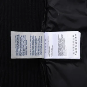 Replica Moncler M30 Knit Down Jacket Black Women Reps - RepLuxe
